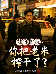 《让你卧底,你把老米榨干了?》小说封面