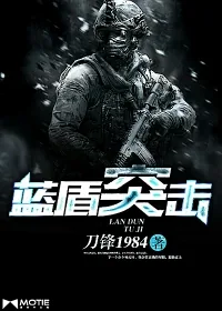 《蓝盾突击》小说封面