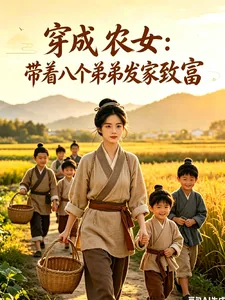 《穿成农女：带着八个弟弟发家致富》小说封面