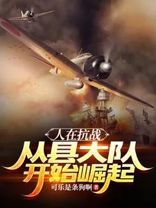 《人在抗战,从县大队开始崛起》小说封面