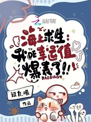 《海上求生：我的幸运值爆表了》小说封面