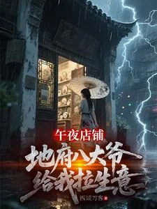 《午夜店铺，地府八大爷给我拉生意》小说封面